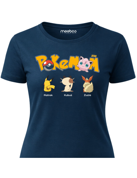 KOSZULKA DAMSKA - GANG POKEMOM - DZIEN MATKI 2026