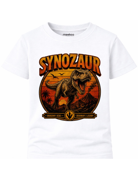 Koszulka Dziecięca - Synozaur Vintage