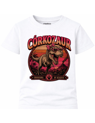 Koszulka Dziecięca - Córkozaur Vintage