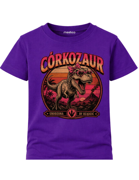 Koszulka Dziecięca - Córkozaur Vintage