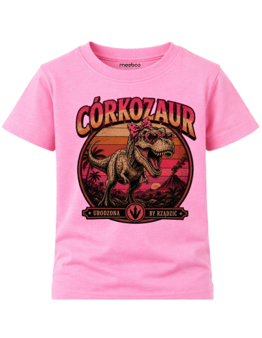 Koszulka Dziecięca - Córkozaur Vintage