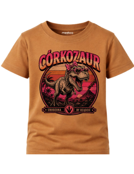 Koszulka Dziecięca - Córkozaur Vintage