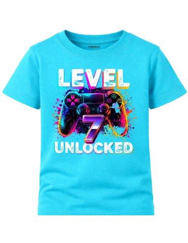 Koszulka dziecięca - Level 7 Unlocked