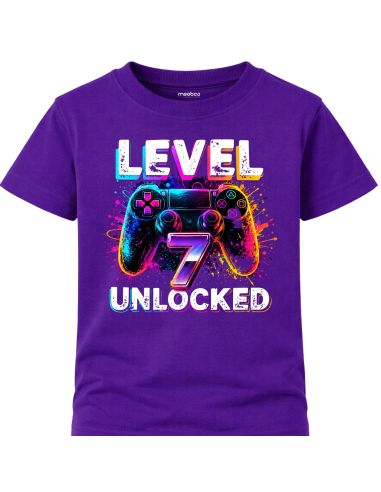 Koszulka dziecięca - Level 7 Unlocked