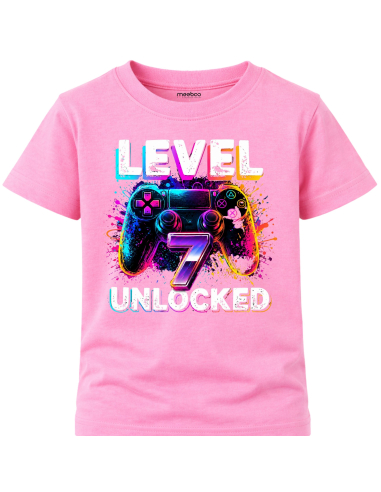 Koszulka dziecięca - Level 7 Unlocked