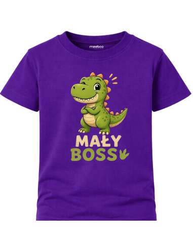 Koszulka Dziecięca - Dinozaur Mały Boss