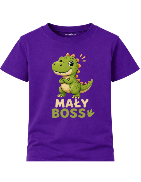 Koszulka Dziecięca - Dinozaur Mały Boss