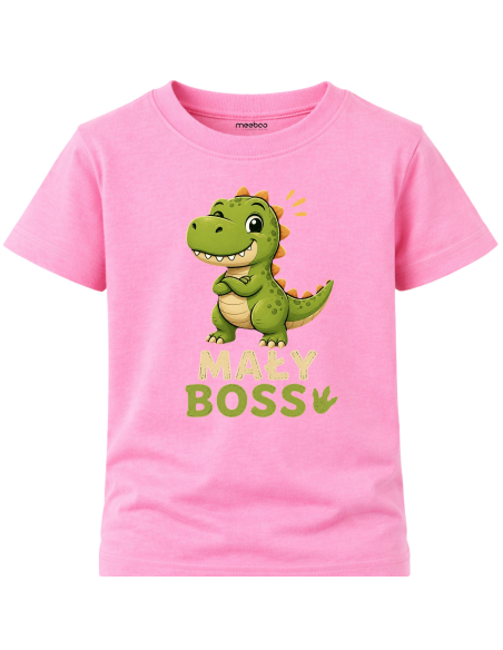 Koszulka Dziecięca - Dinozaur Mały Boss