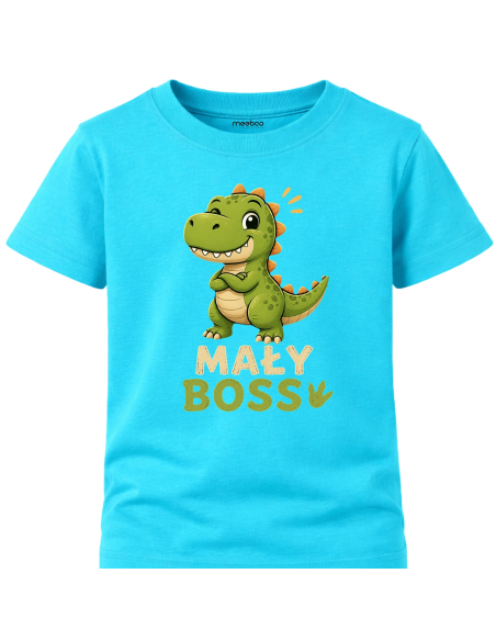 Koszulka Dziecięca - Dinozaur Mały Boss
