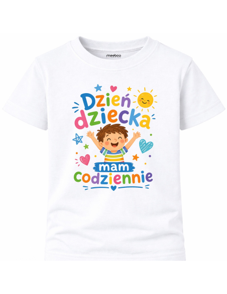 Koszulka Dziecięca - Dzień Dziecka Mam Codziennie