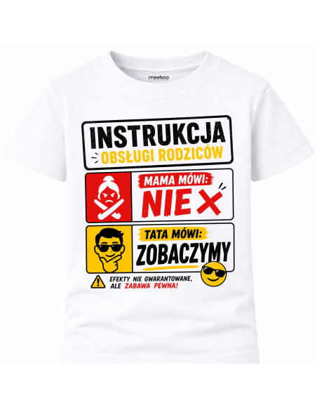 Koszulka Dziecięca - Instrukcja Obsługi Rodziców