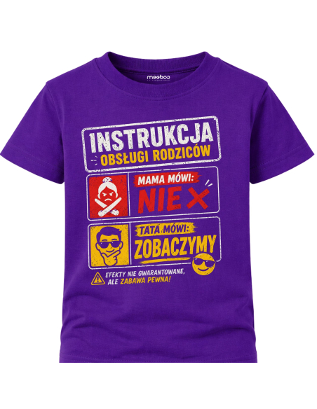 Koszulka Dziecięca - Instrukcja Obsługi Rodziców