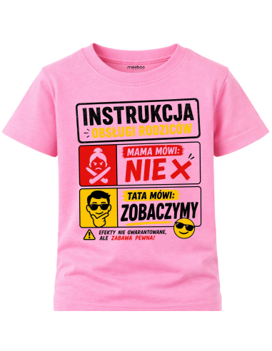 Koszulka Dziecięca - Instrukcja...