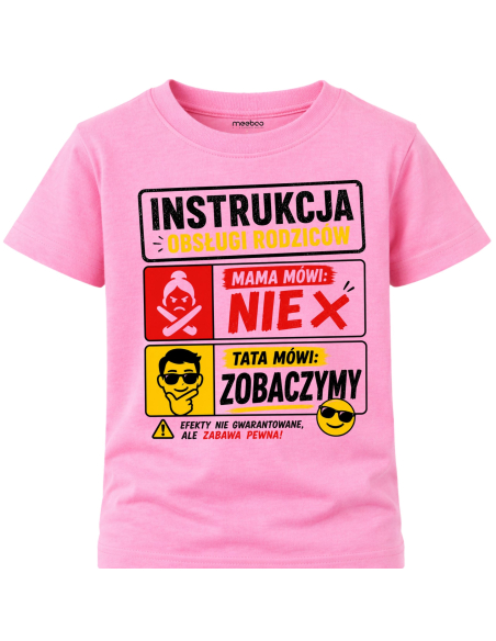 Koszulka Dziecięca - Instrukcja Obsługi Rodziców