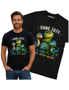 Koszulka Męska - Gang Taty...