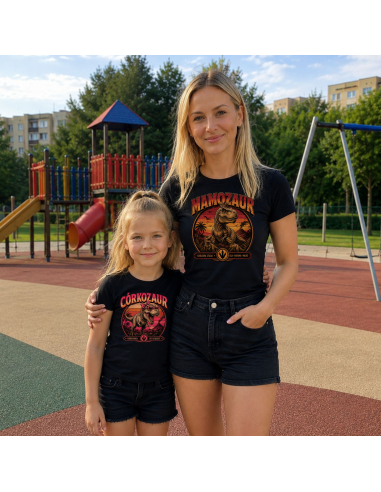 Zestaw Koszulka Damska + Dziecięca -...