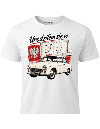 Koszulka Męska - Urodziłem Się w PRL...