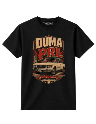 Koszulka Męska - Duma PRL Duży Fiat...