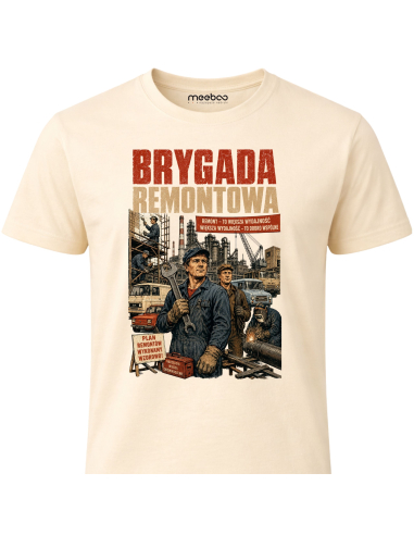 Koszulka Męska - Brygada Remontowa PRL