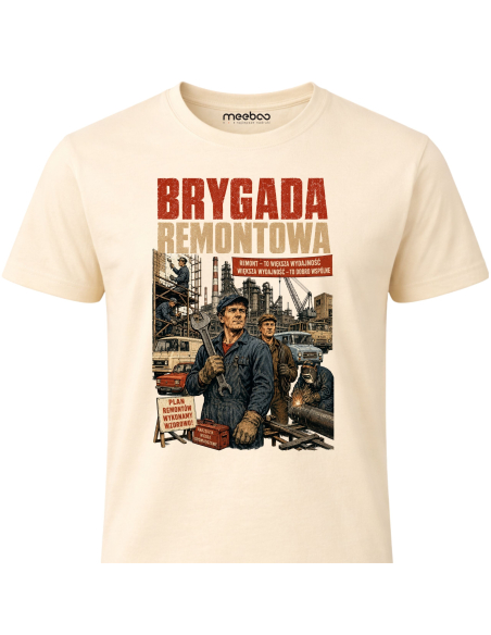 Koszulka Męska - Brygada Remontowa PRL