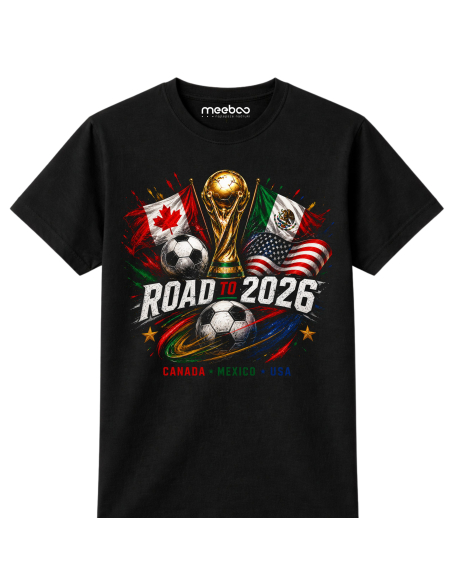 Koszulka Męska - Road To Cup 2026 - Mistrzostwa Świata Piłka Nożna