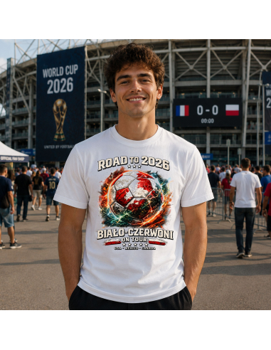 Koszulka Męska - Road To Cup 2026 -...