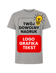 Koszulka Męska Z Własnym...