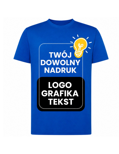 Koszulka Męska Z Własnym Nadrukiem...