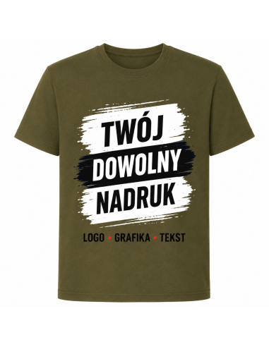 Koszulka Męską z Własnym Nadrukiem...
