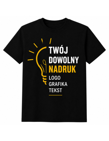 Koszulka Męską z Własnym Nadrukiem...