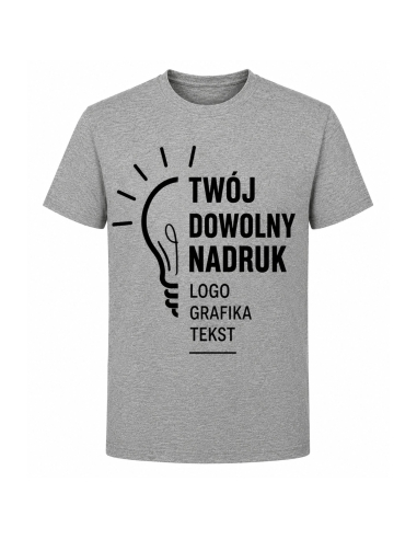 Koszulka Męską z Własnym Nadrukiem...
