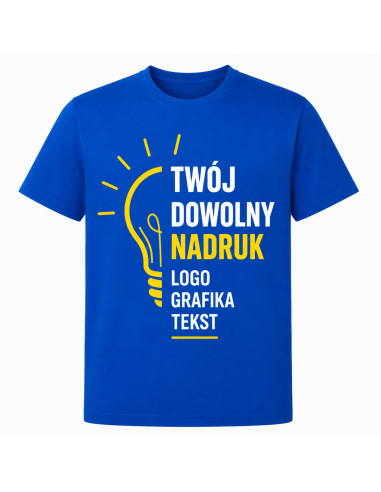 Koszulka Męską z Własnym Nadrukiem...