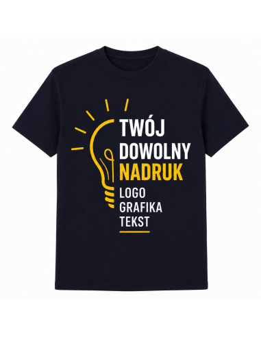Koszulka Męską z Własnym Nadrukiem...