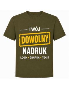 Koszulka Męską z Dowolnym...