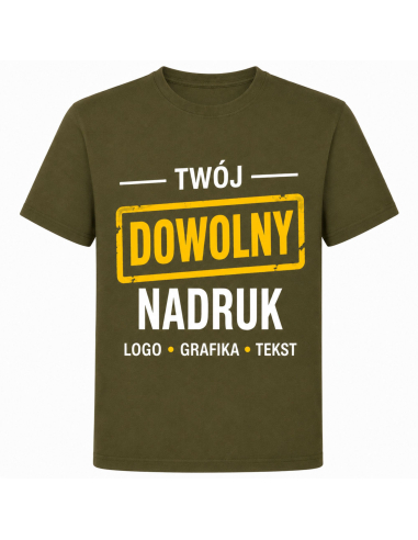 Koszulka Męską z Dowolnym Nadrukiem...