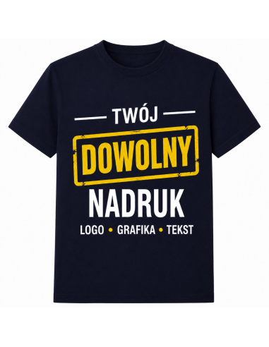 Koszulka Męską z Dowolnym Nadrukiem...