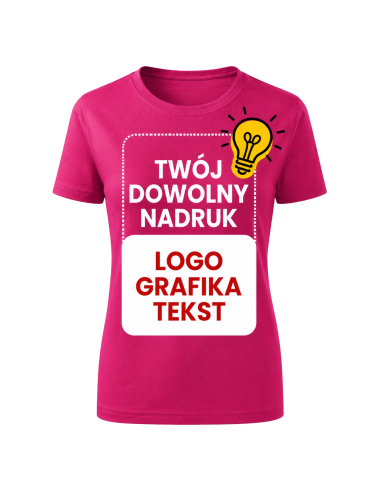 Koszulka Damska - Z Własnym Nadrukiem...