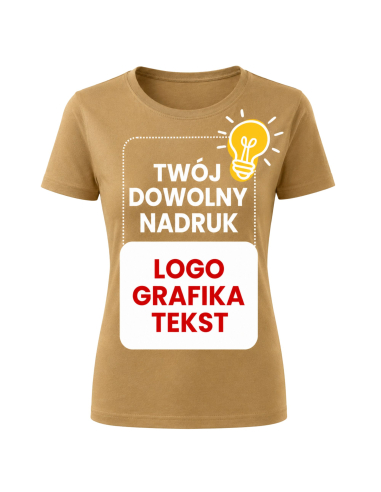 Koszulka Damska - Z Własnym Nadrukiem...