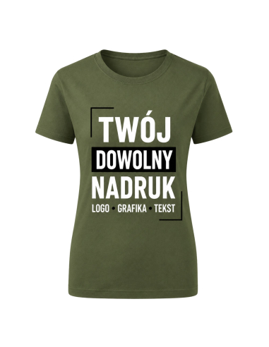 Koszulka Damska - Z Własnym Nadrukiem...