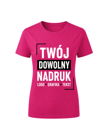 Koszulka Damska - Z Własnym Nadrukiem...