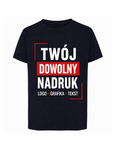 Koszulka Dziecięca Z Dowolnym...