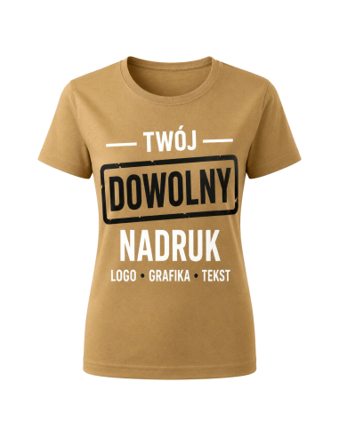 Koszulka Damska - Dowolny Nadruk...