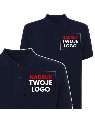 Koszulka Męska Polo Z Własnym Logo na...
