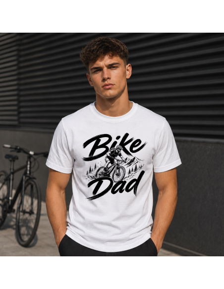 Koszulka Męska - Rowerowa - Bike Dad