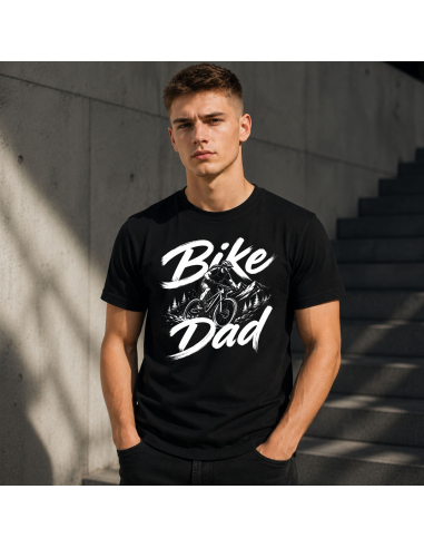 Koszulka Męska - Rowerowa - Bike Dad