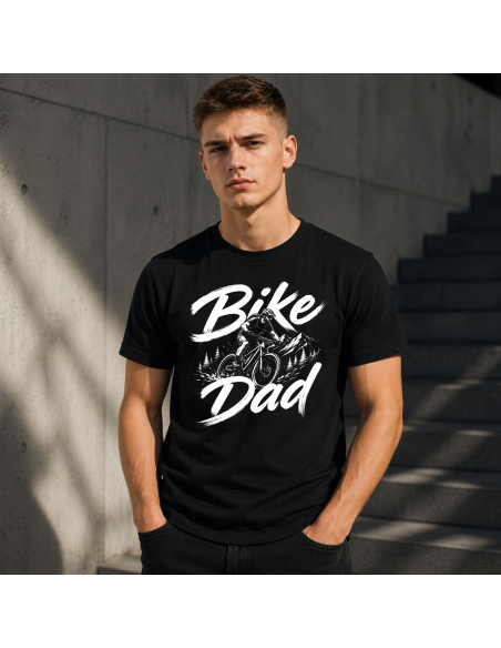 Koszulka Męska - Rowerowa - Bike Dad