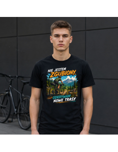 Koszulka Męska - Rowerowa -... 2