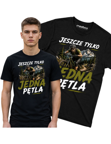 Koszulka Męska - Rowerowa - Jeszcze...