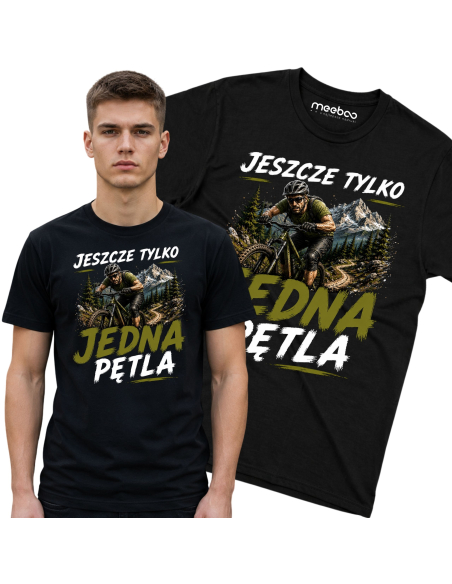 Koszulka Męska - Rowerowa - Jeszcze jedna Pętla