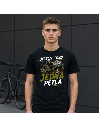 Koszulka Męska - Rowerowa - Jeszcze...